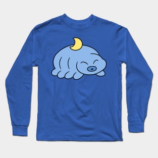 Little Crescent Moon Waterbear Long Sleeve T-Shirt